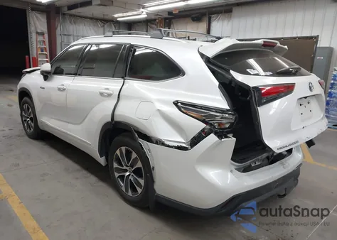 2020 Toyota Highlander Hybrid Xle из США, поврежденный, VIN 5TDHBRCHXLS002018